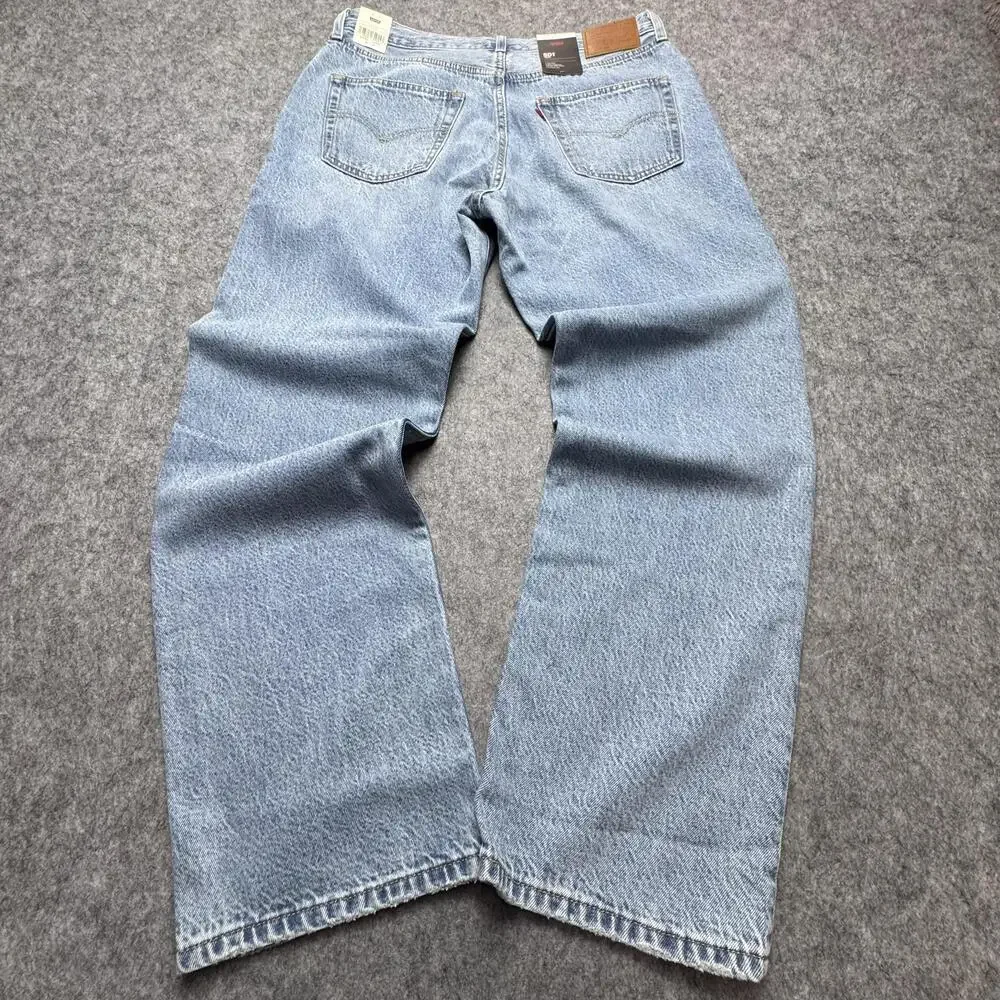 Levi's 501 '90s Jeans Mens 31x30 Blue Light Wash Straight Leg Lightweight Denim
